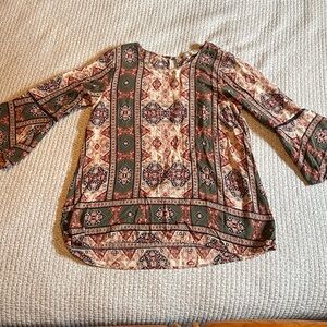 Fourteenth Place Boho Blouse